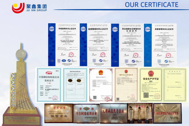 Shandong Juxin Steel Structure Co., ltd