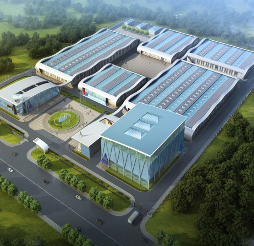 China Manufacturer Premium Light Metal Sloping Roof Steel Structure Building Warehouse Workshop For Sale