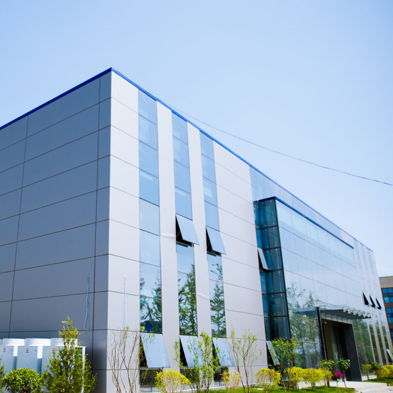 Steel Structure Warehouse And Hospital Building Big Column Industrial Isolation Room Dust Free Plant Steel Structure