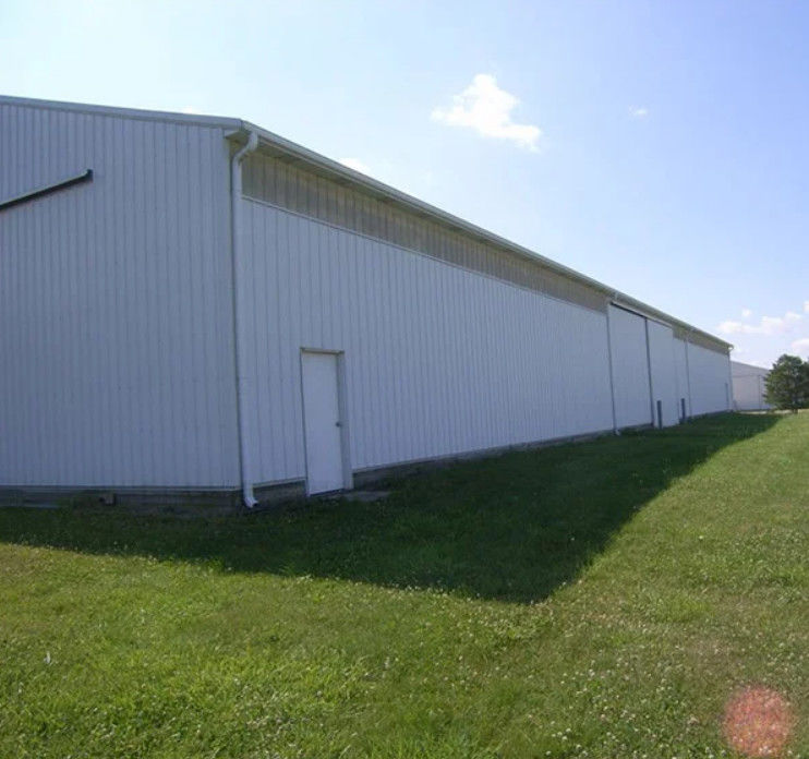 ISO 9001 Steel Structure Factory Building Metal Workshop Buildings Corrosion Proof