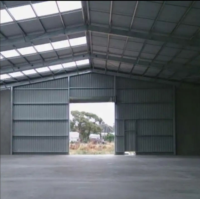 Q345B Q235B Prefab Steel Structure Workshop Metal Frame Workshop Large Span