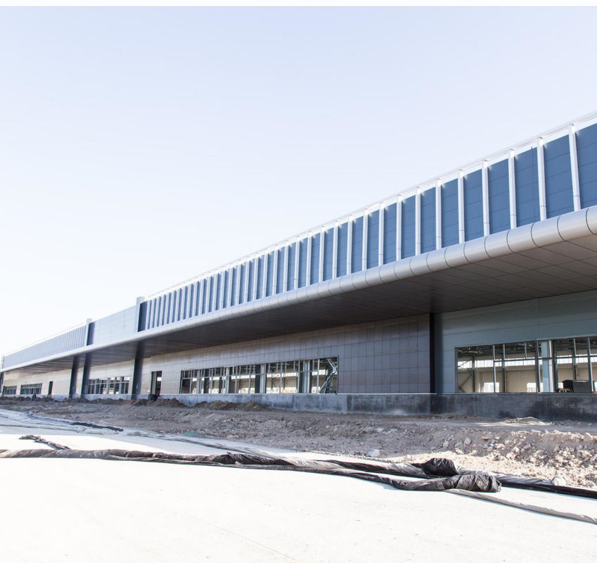 Prefabricated Steel Structure Workshop Farm Building Fast Installation Resist Seismic