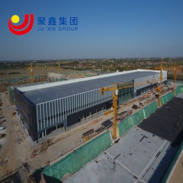 Superior Metal Buildings Hangar Prefab Structure With Steel Mezzanine Floor Steel Structure Building