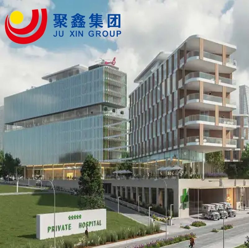 High Quality High Rise Plant Building Office Hotel Finacial Building Multip High-Storey Steel Structure Building