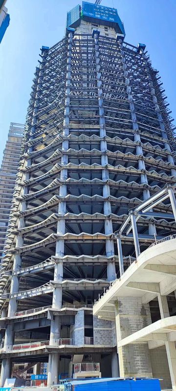 Large Span Durable Fast Build Prefab Prefabricated Heavy Steel Structure High Rise Building With ISO9001