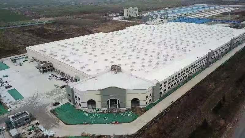 High Strength Anti Earthquake Construction Steel Frame Structure Workshop For Various Type Product Production Plant