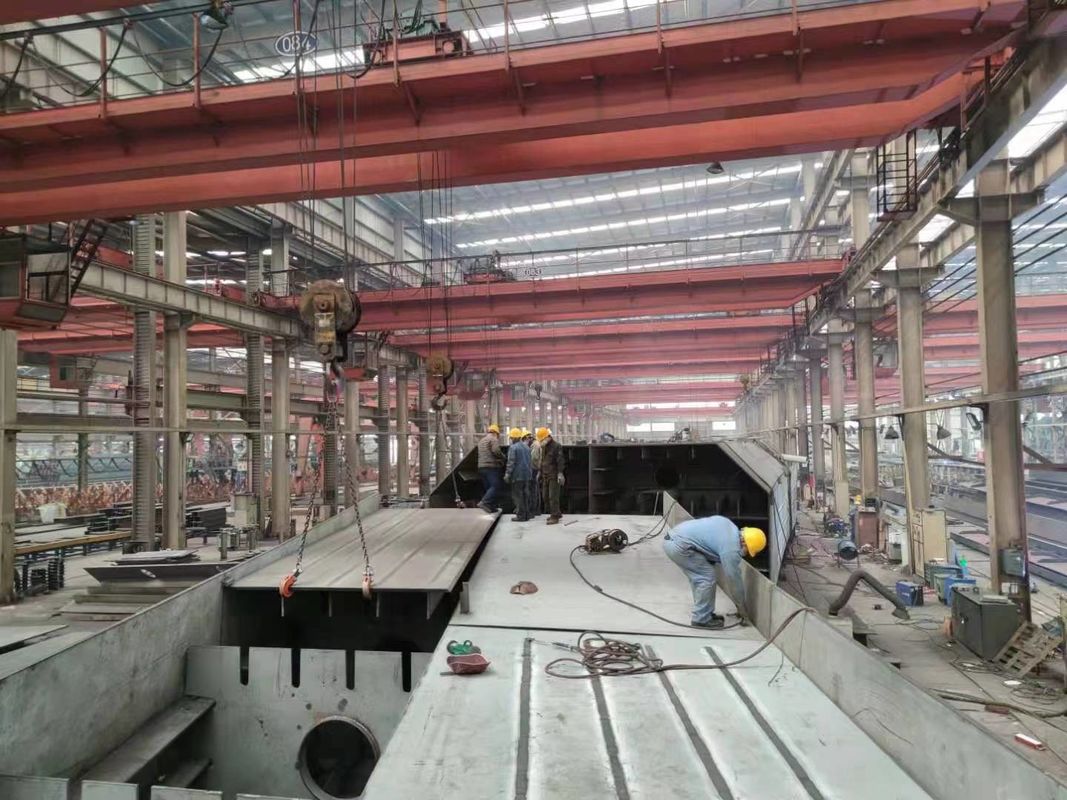 Build Steel Warehouse Engineered for High Rise and Large Span with Hurricane Proof Prefab Steel Structure Workshop
