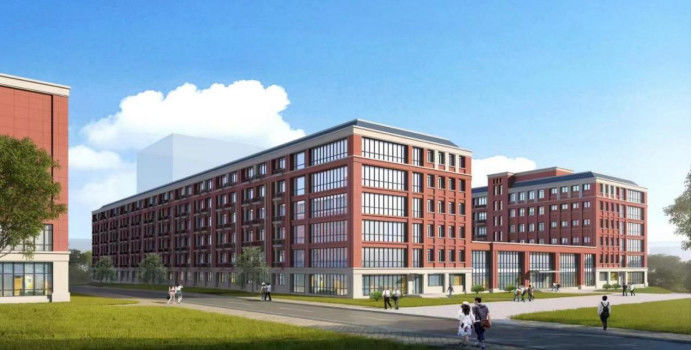 Pre Engineered Multi-Storey Prefab Steel Structure Student School University Apartment Teaching Building